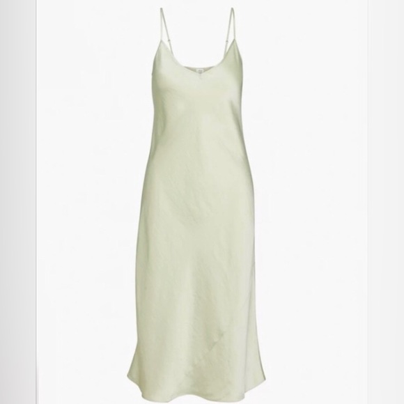 Wilfred Only Dress - Aritzia Satin Slip - Picture 6 of 8